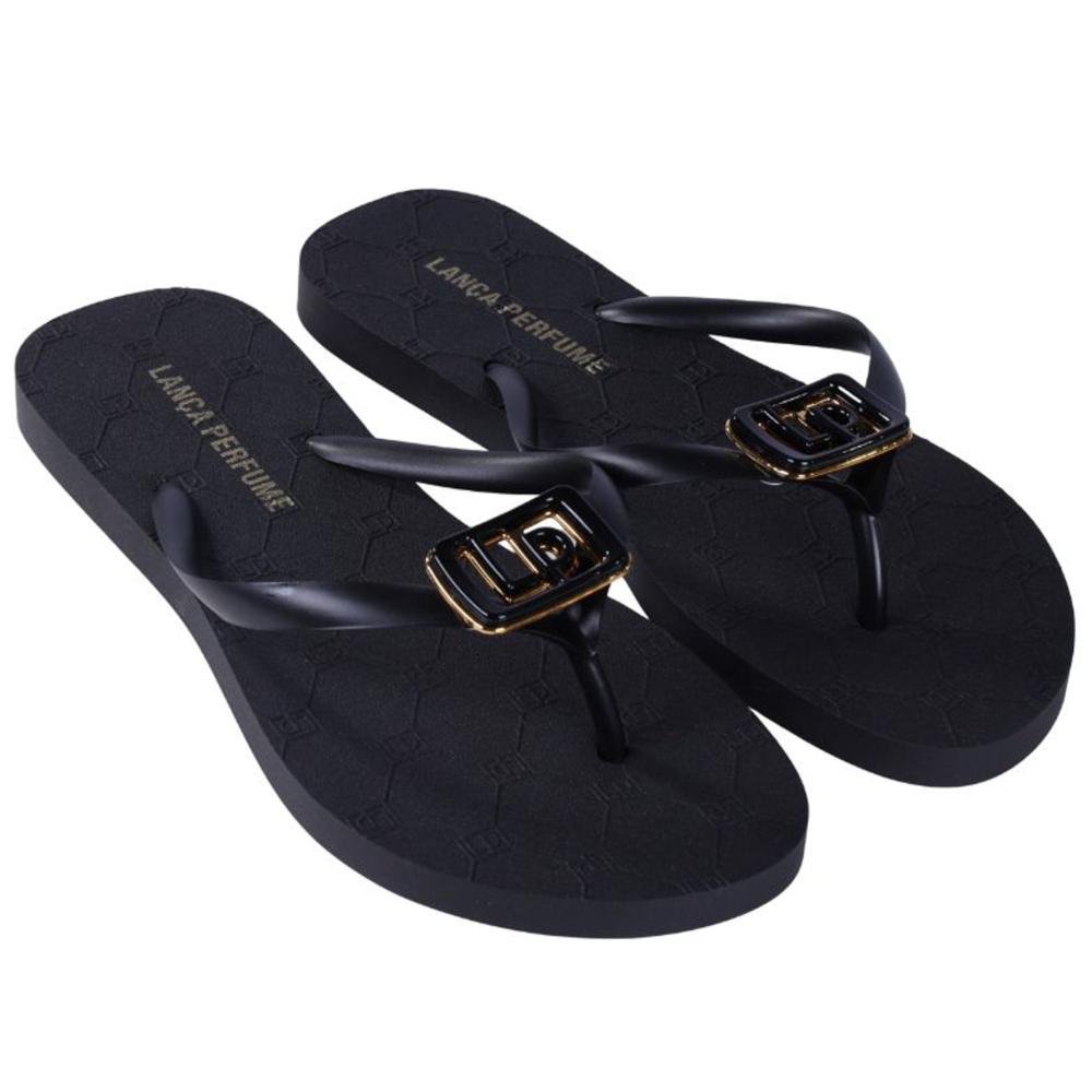 Chinelo Lança Perfume Feminino 537ch000638 Preto Preto 6