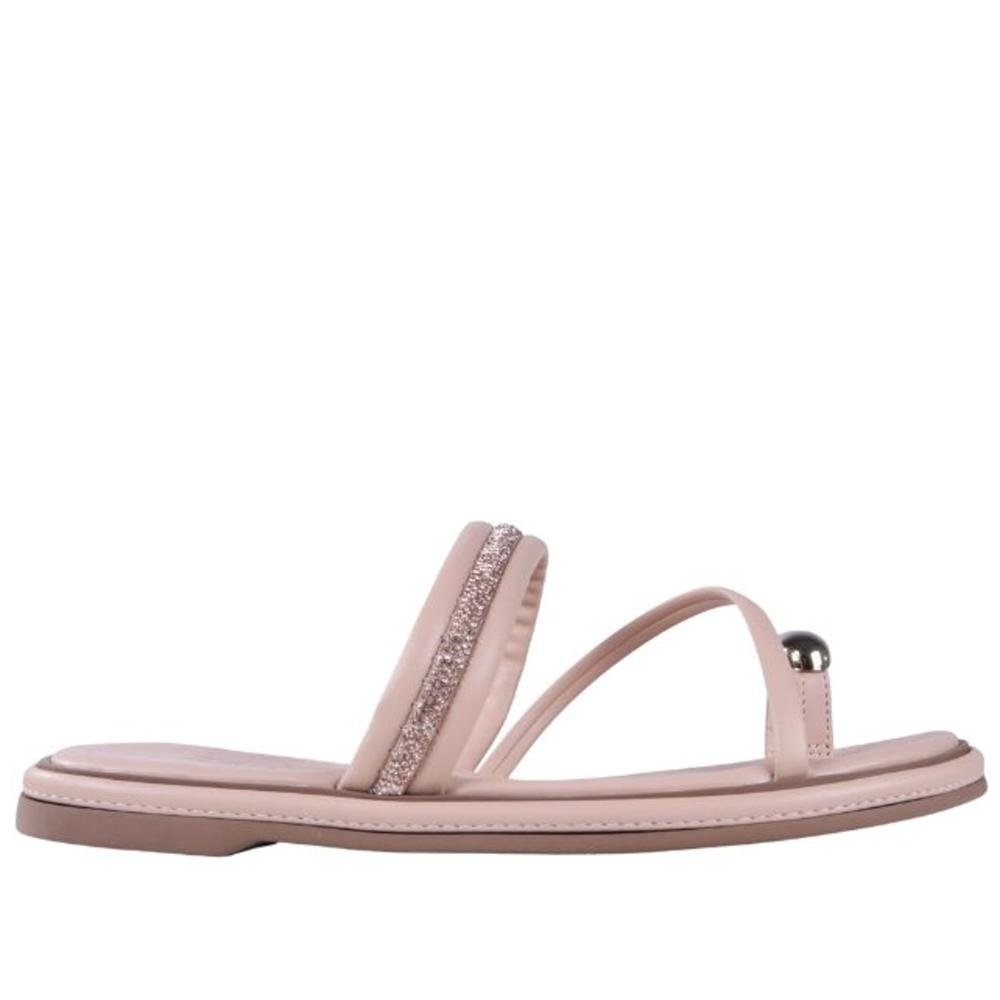 Sandália Feminina Rasteira Zariff 1931-52 Amendoa