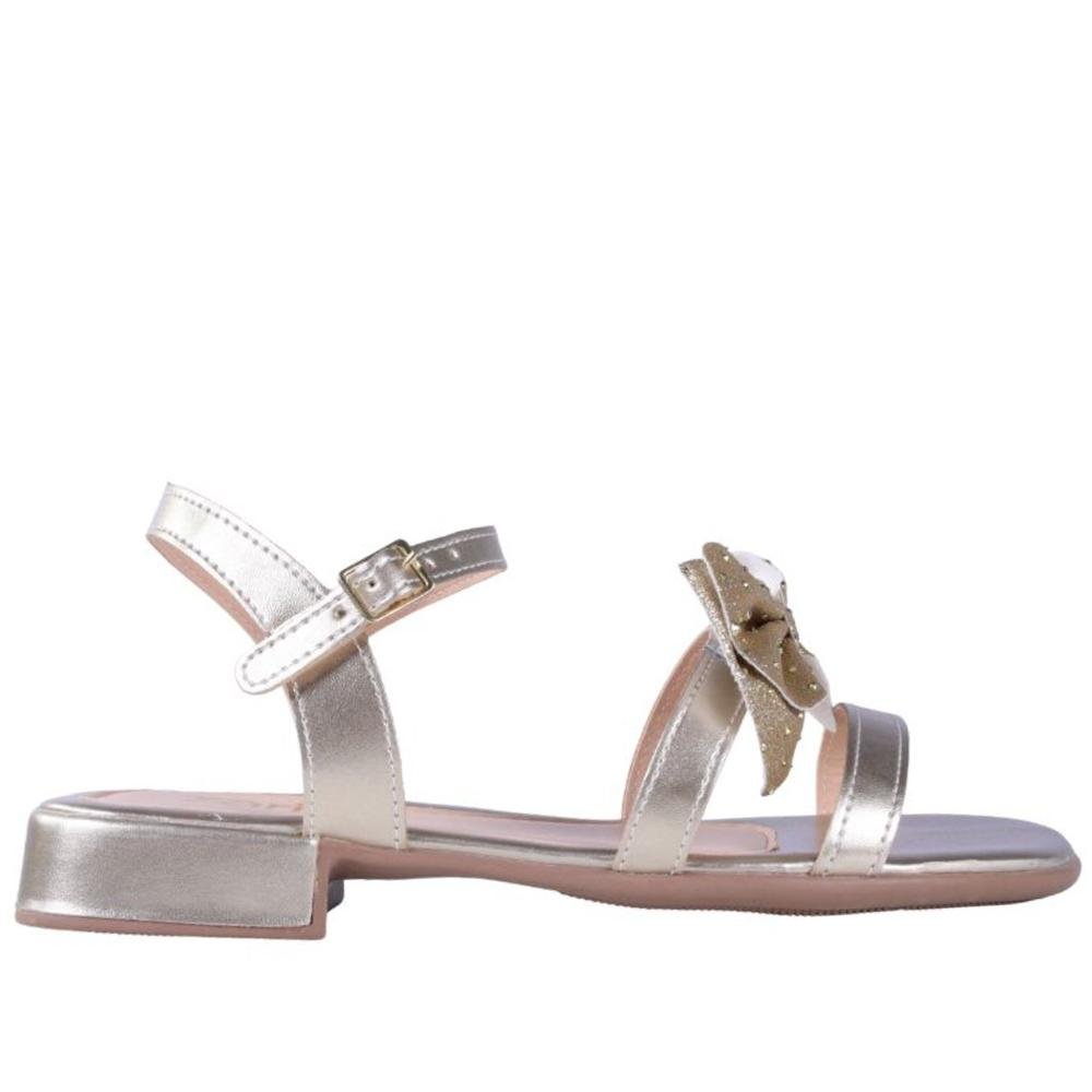 Sandália Infantil Zariff Menina 309-08 Ouro Light