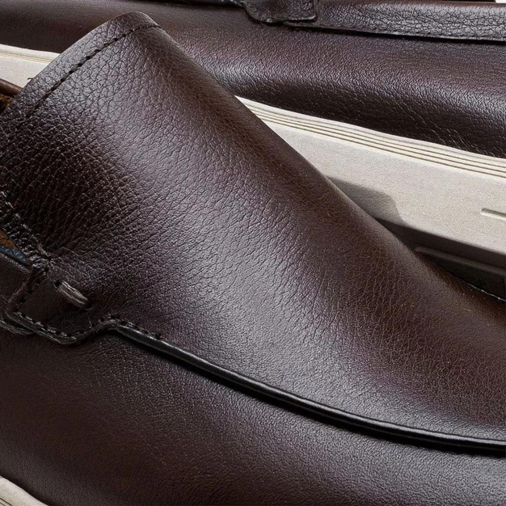 Sapato Masculino Democrata 647101 Mogno Marrom 4