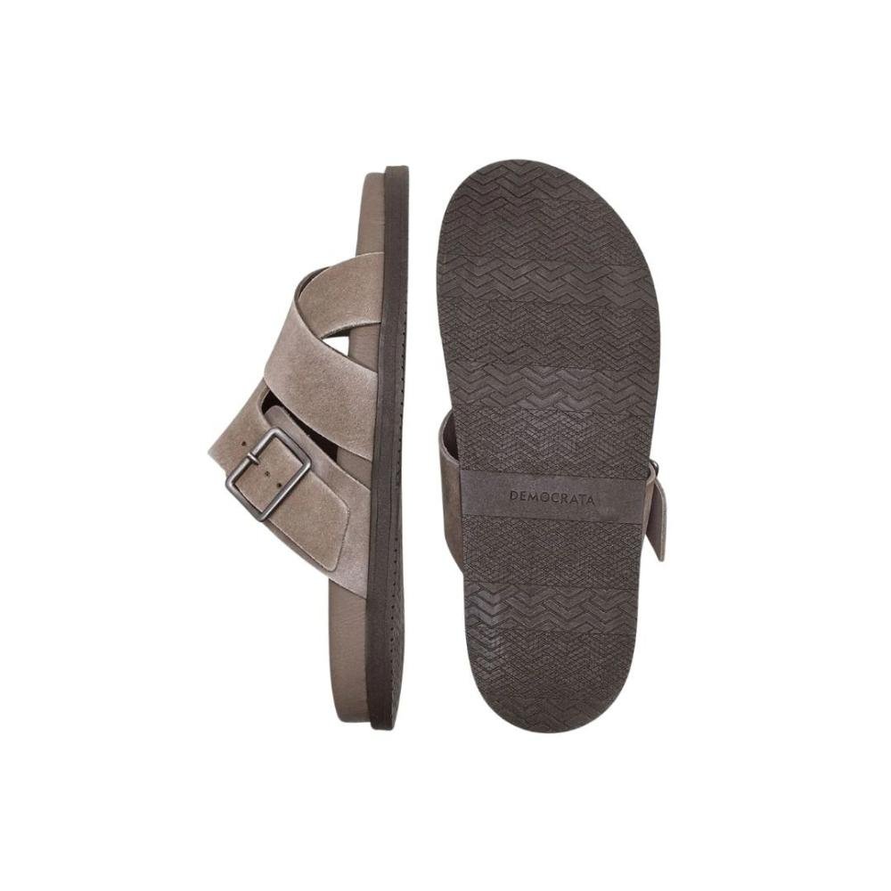 Sandália Masculina Democrata 55401 Rato Bege 5