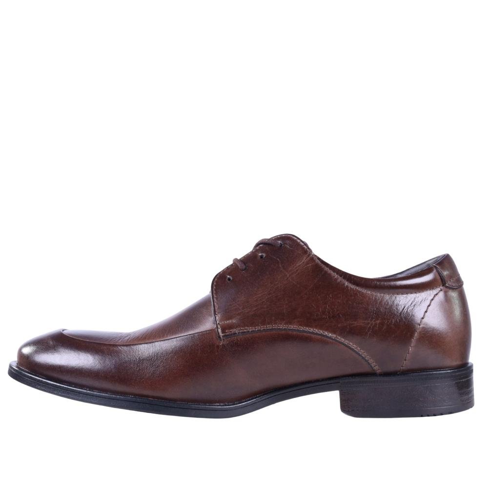 Sapato Masculino Zariff 0307 Brown Marrom 12
