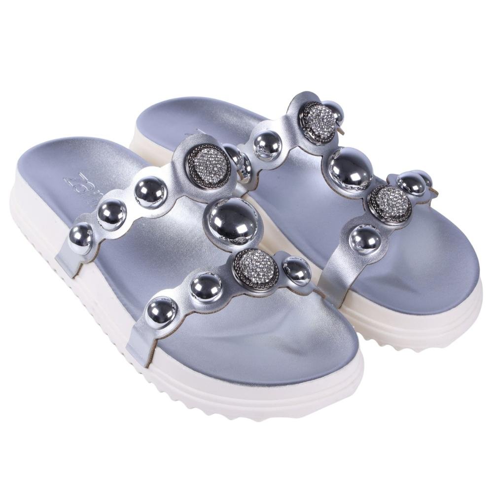 Papete Feminina Zariff Pp902 Prata Prata 7