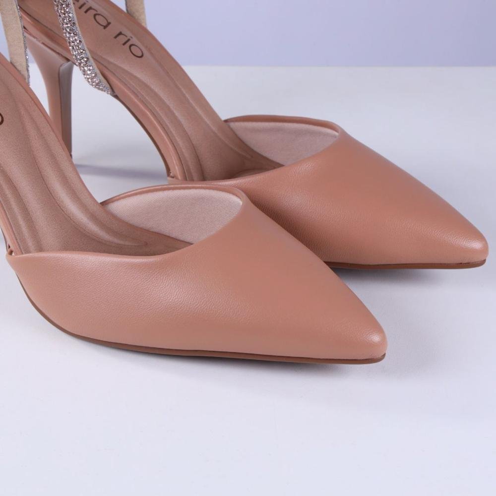 Scarpin Feminino Beira Rio 4122.1490 Nude Nude 3