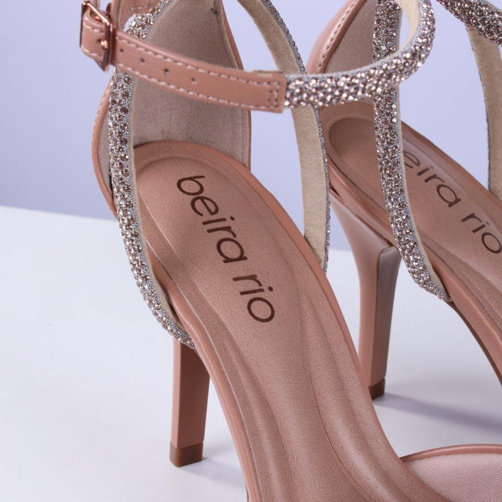 Scarpin Feminino Beira Rio 4122.1490 Nude Nude 5