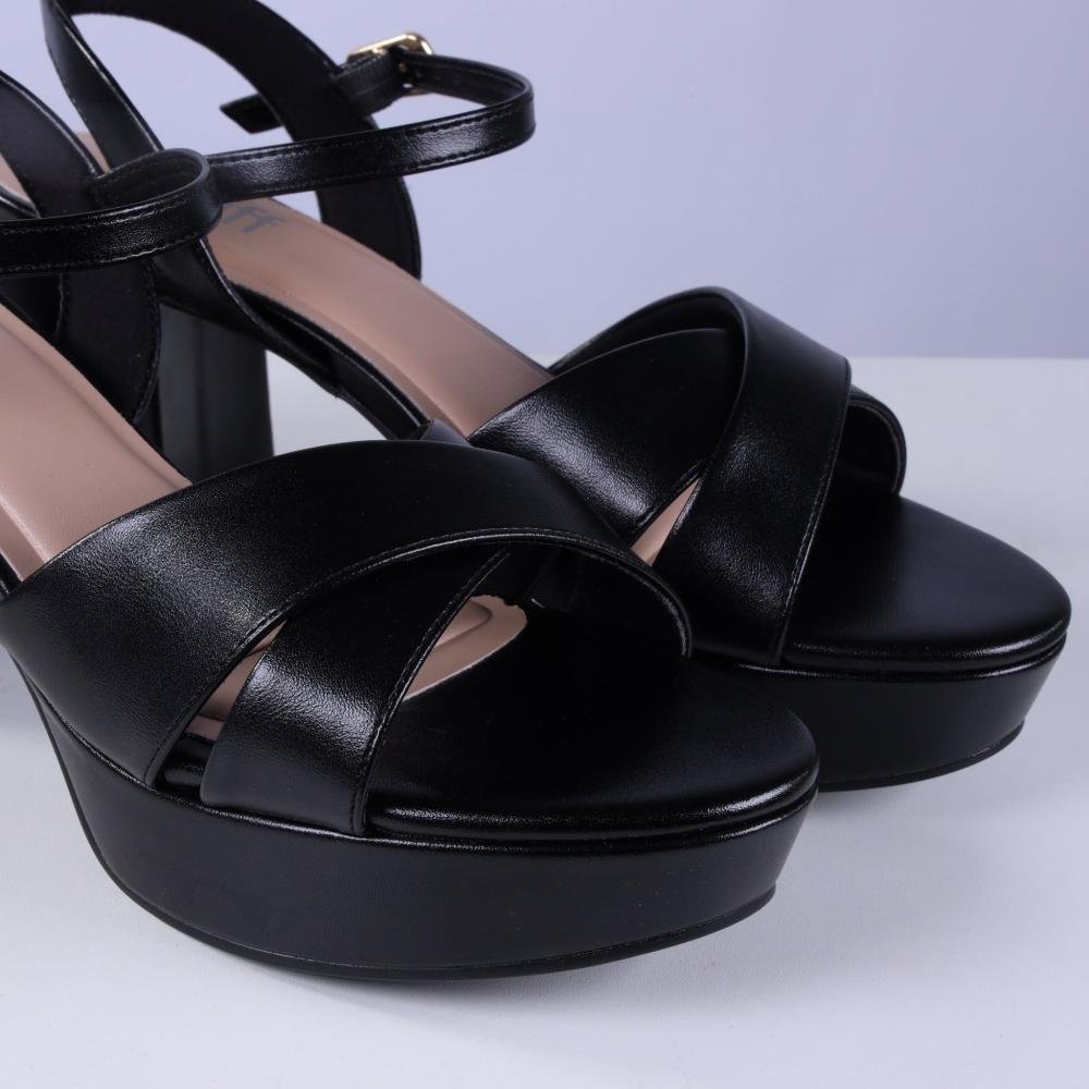 Sandália Feminina Zariff 5031-359 Preto Preto 3