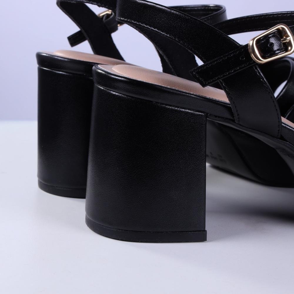 Sandália Feminina Zariff 5031-359 Preto Preto 4