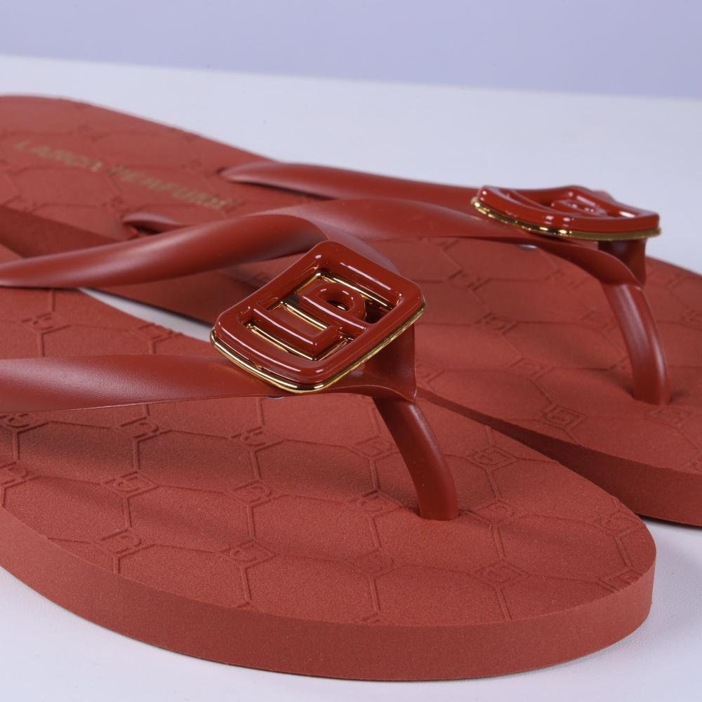 Chinelo Lança Perfume Feminino 537ch000638 Camel Telha 3