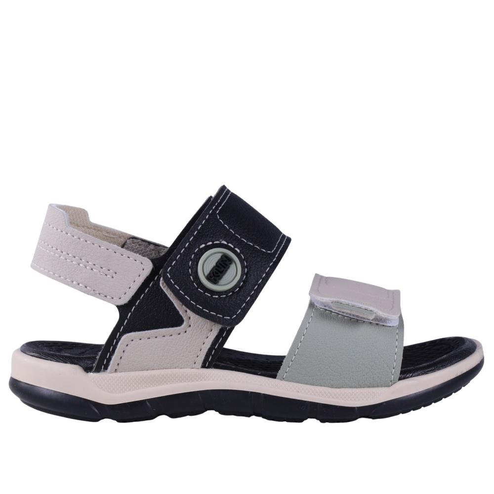 Sandália Infantil Menino Klin 476234 Preto/Areia