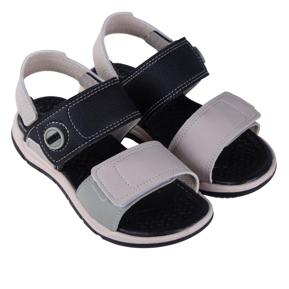 Sandália Infantil Menino Klin 476234 Preto/Areia Cinza 2