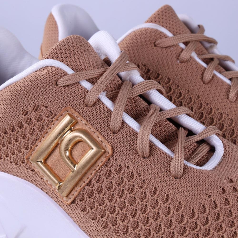 Tênis Feminino Casual Lança Perfume 537te001194 Camel Bege 5