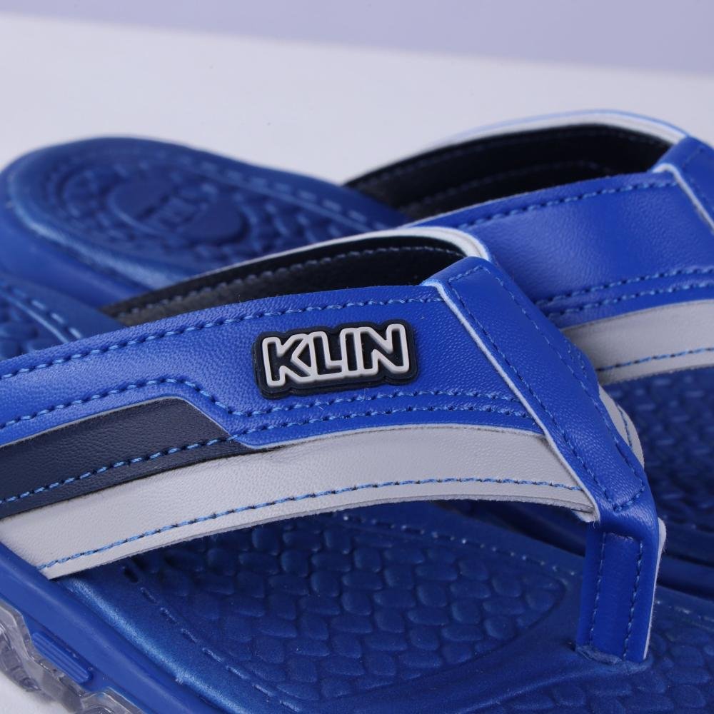 Chinelo Infantil Masculino com Luzes Klin 132077 Royal Azul 3