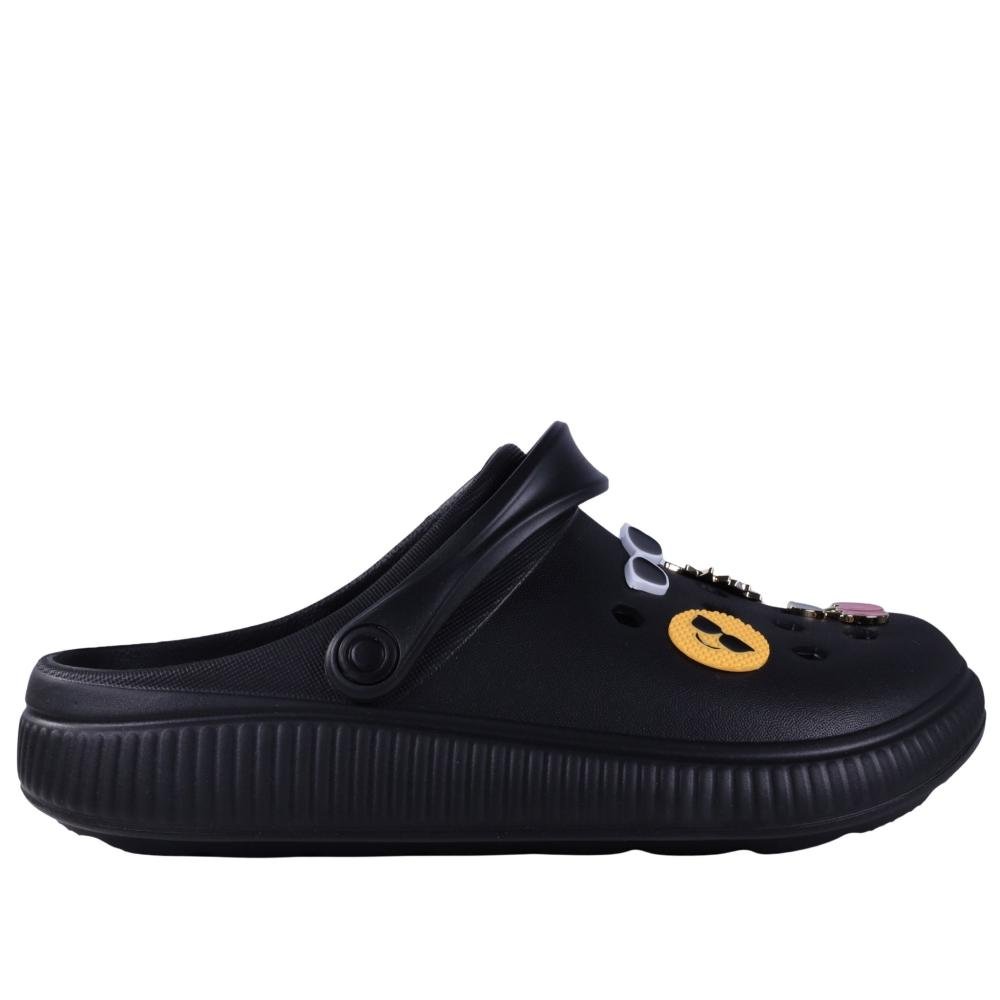 Babuche Feminina Moleca 5832.101 Preto