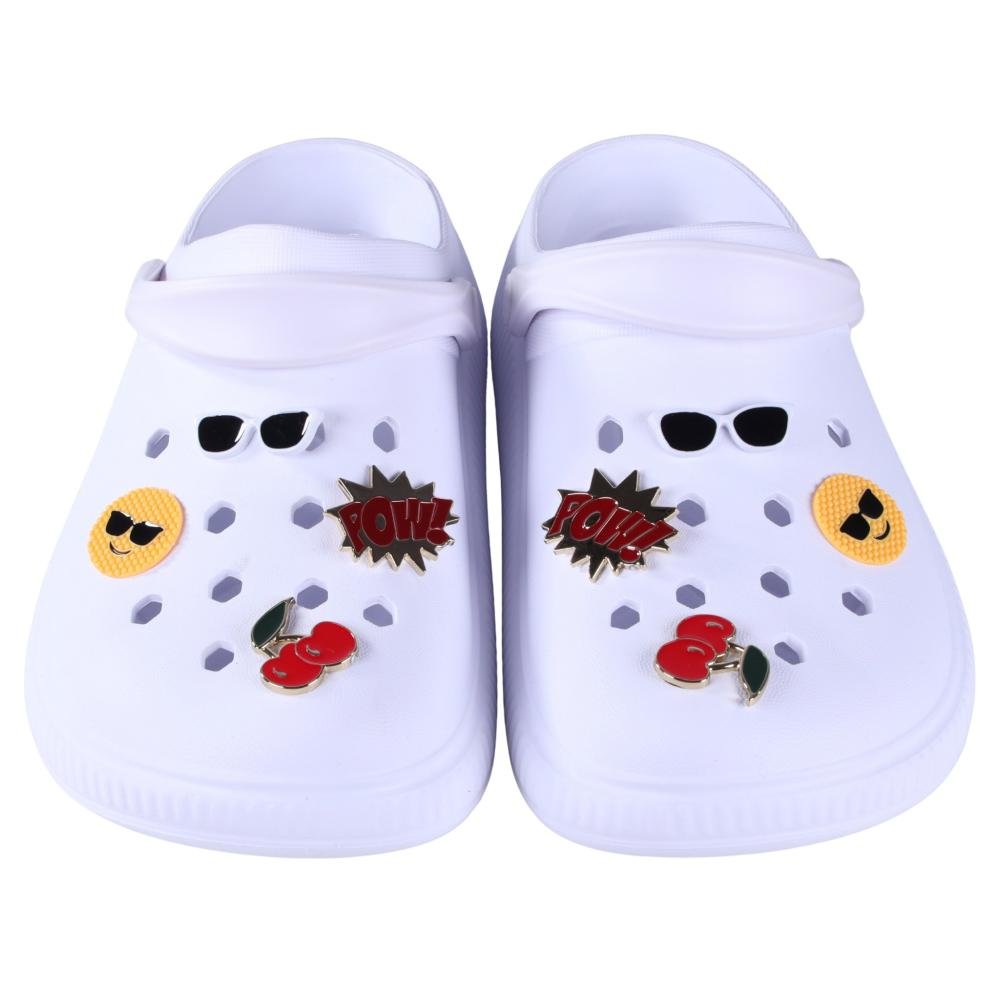 Babuche Feminina Moleca 5832.101 Branco Branco 6