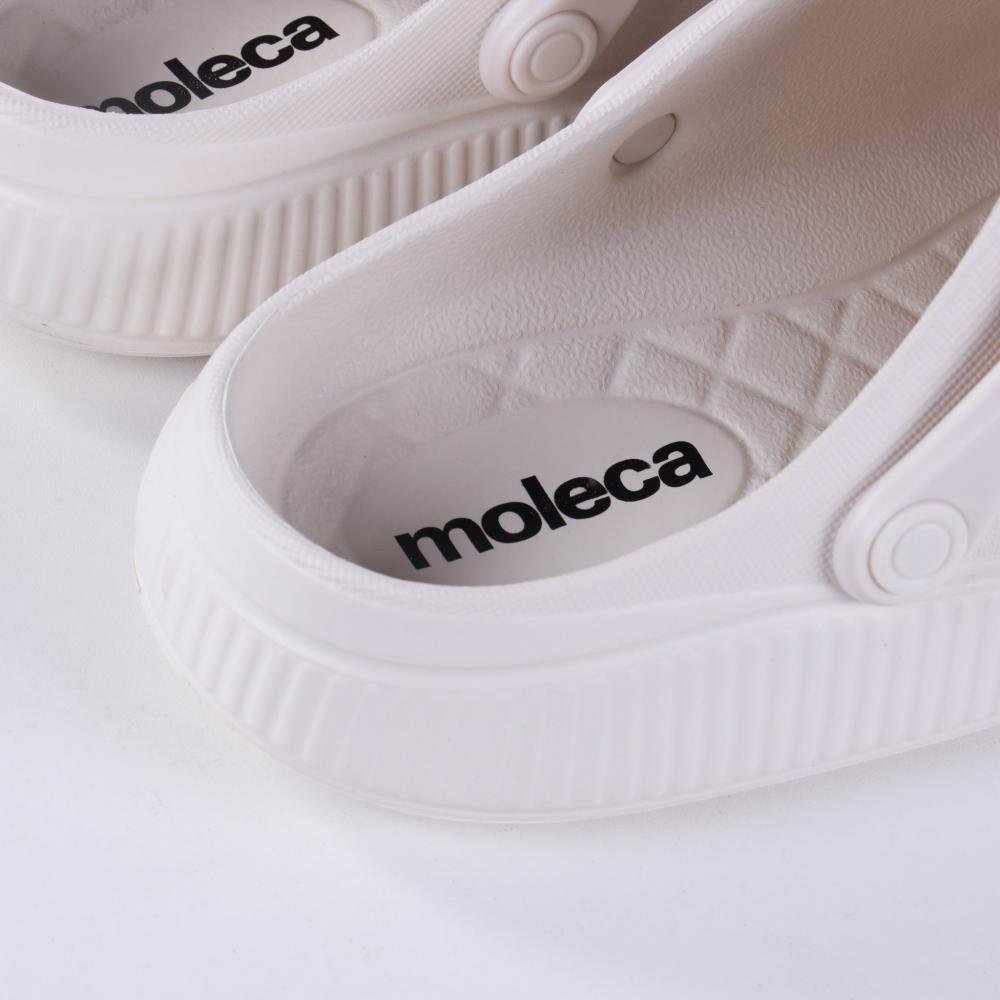 Babuche Feminino Moleca 5832,101 Branco Off Off White 4