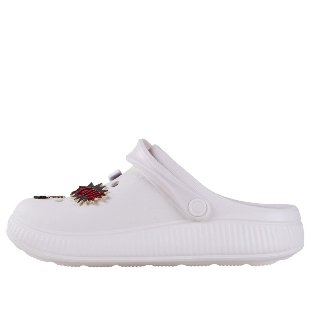 Babuche Feminino Moleca 5832,101 Branco Off Off White 8