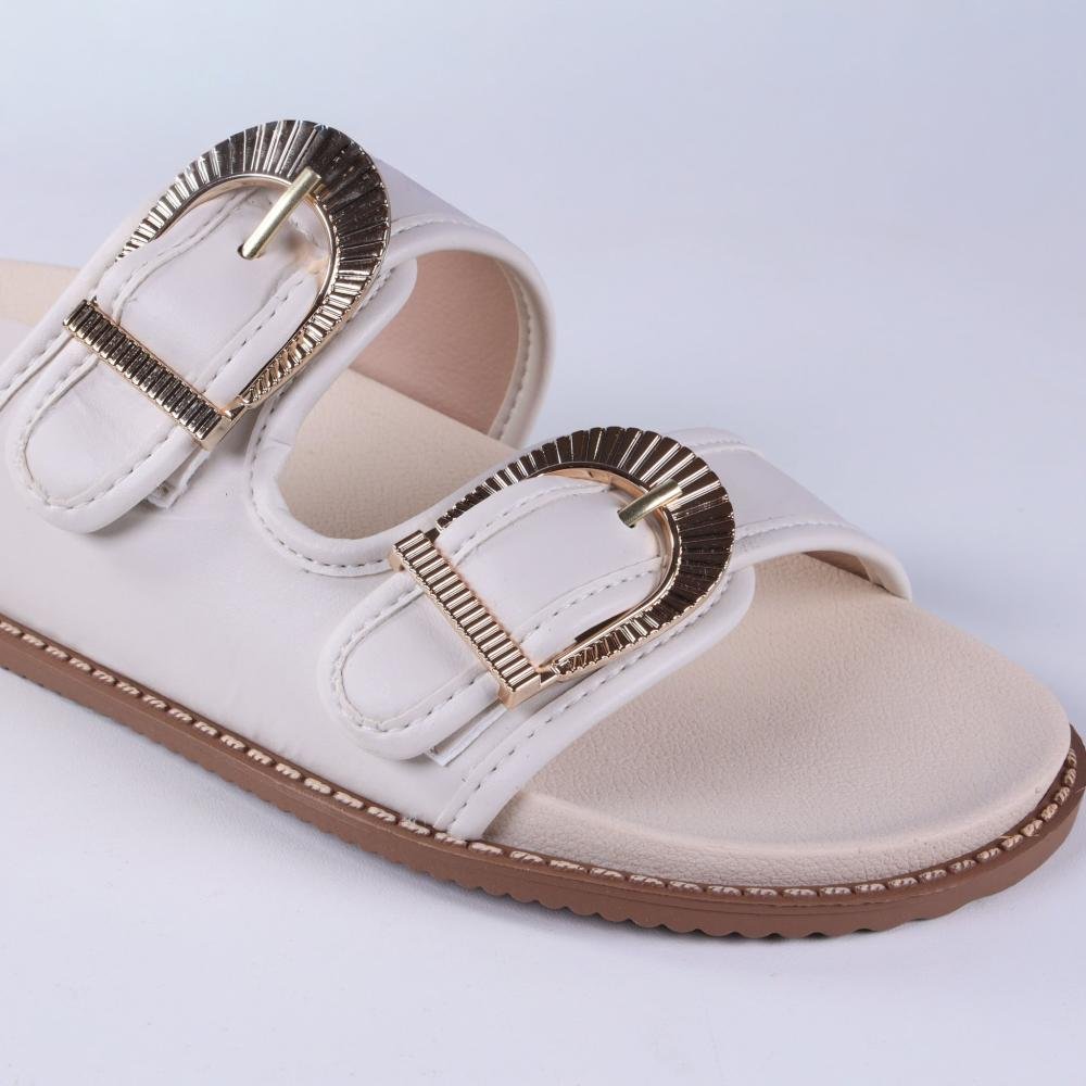 Papete Feminina Zariff U898144 Off White Branco 3