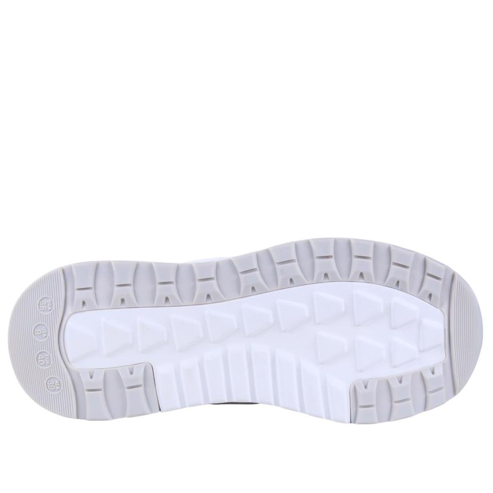 Tênis Via Marte Feminino Casual 322-001 Branco/Prata Branco 5