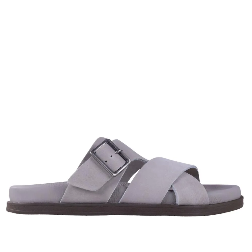 Sandália Masculina Democrata 554101 Cinza