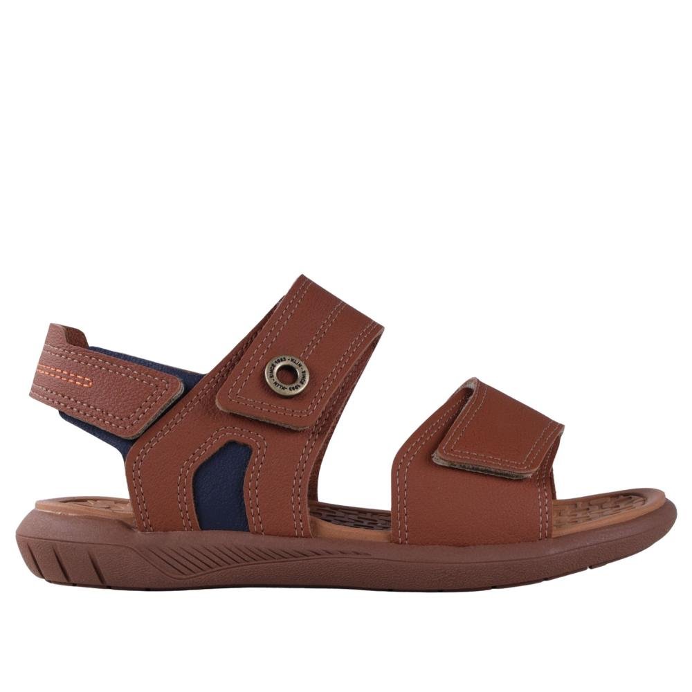 Sandália Infantil Menino Klin 129178 Whisky