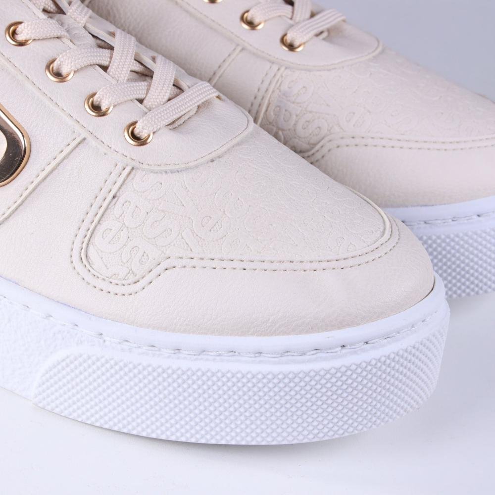 Tênis Feminino Casual Lança Perfume 537te001198 Off White Bege 5