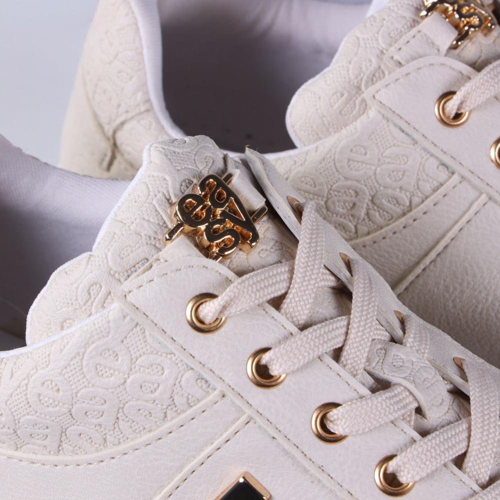 Tênis Feminino Casual Lança Perfume 537te001198 Off White Bege 7