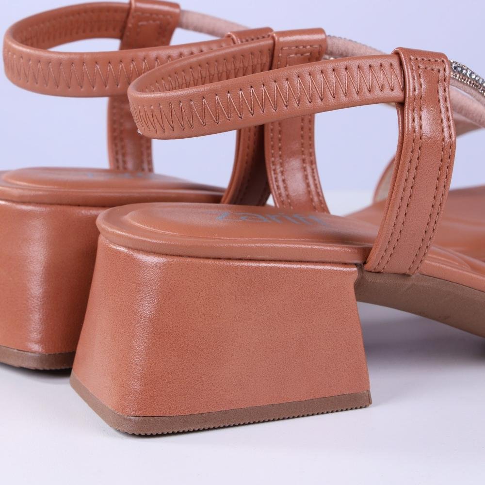 Sandália Feminina Zariff 5287-484 Blush Marrom 6