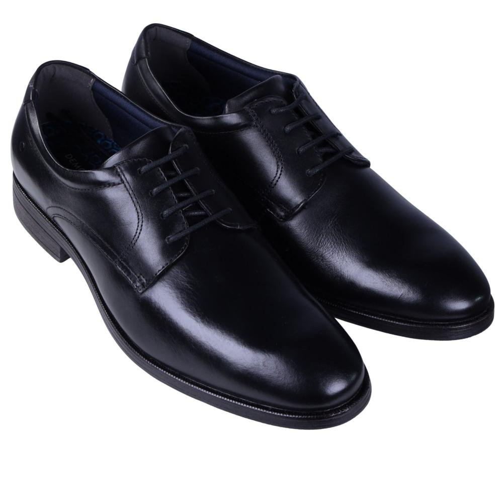 Sapato Masculino Democrata 650101 Preto Preto 2