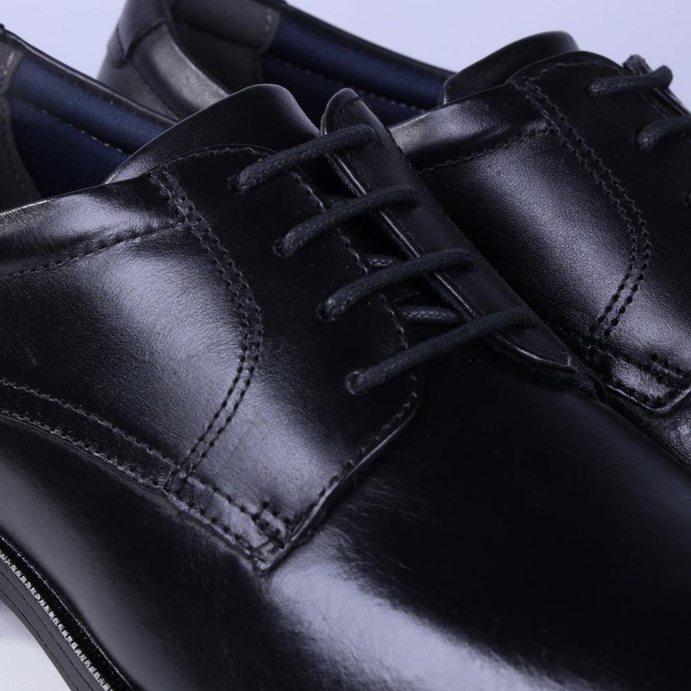 Sapato Masculino Democrata 650101 Preto Preto 3