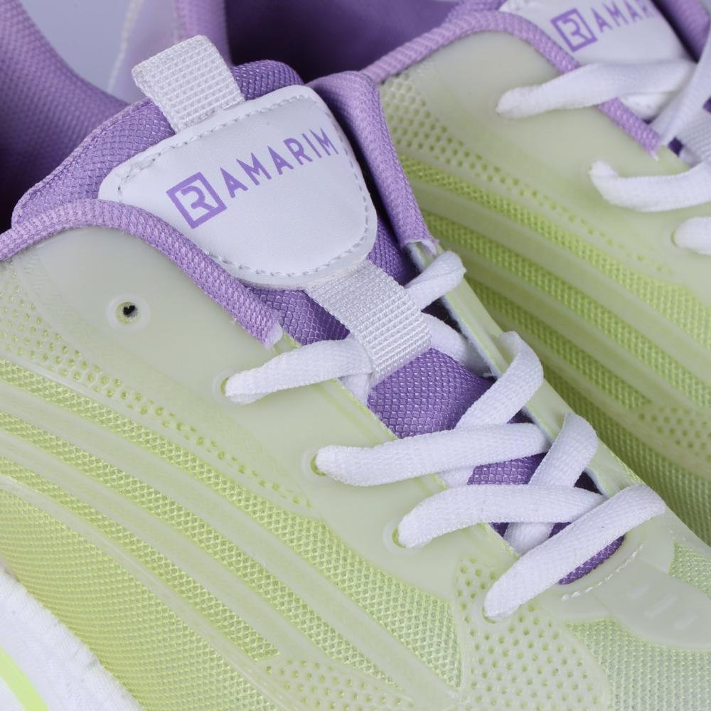 Tênis Feminino Esportivo Ramarim 25-74131 Citrus/Gelo Amarelo 4