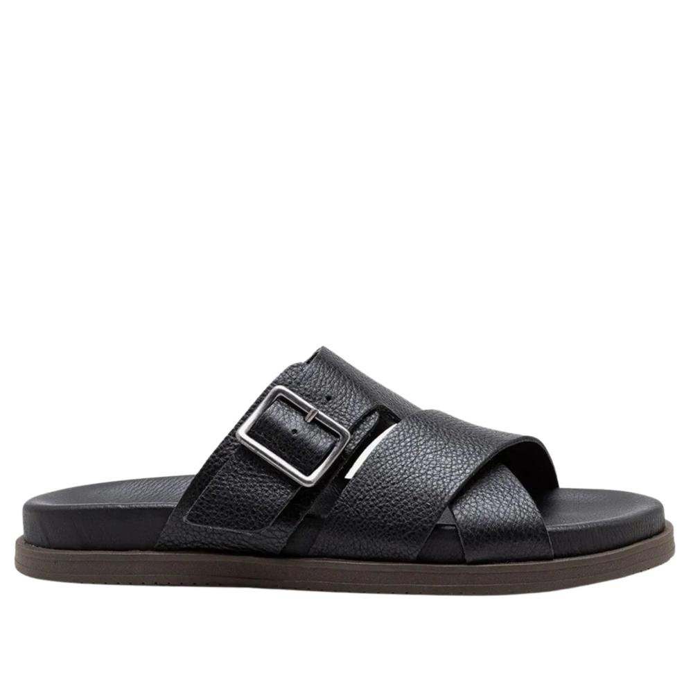 Sandália Masculina Democrata 554101 Preto