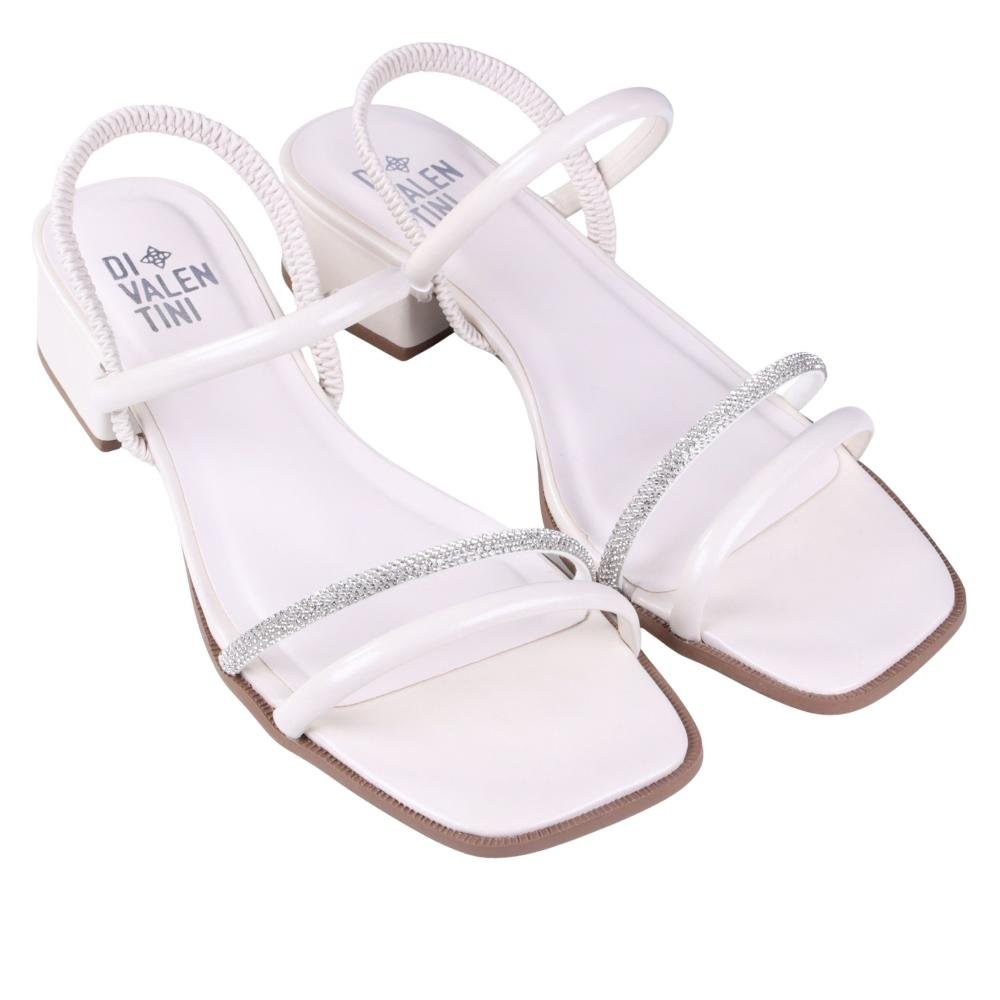 Sandália Di Valentini Feminina 5303.11503 Off White Branco 3