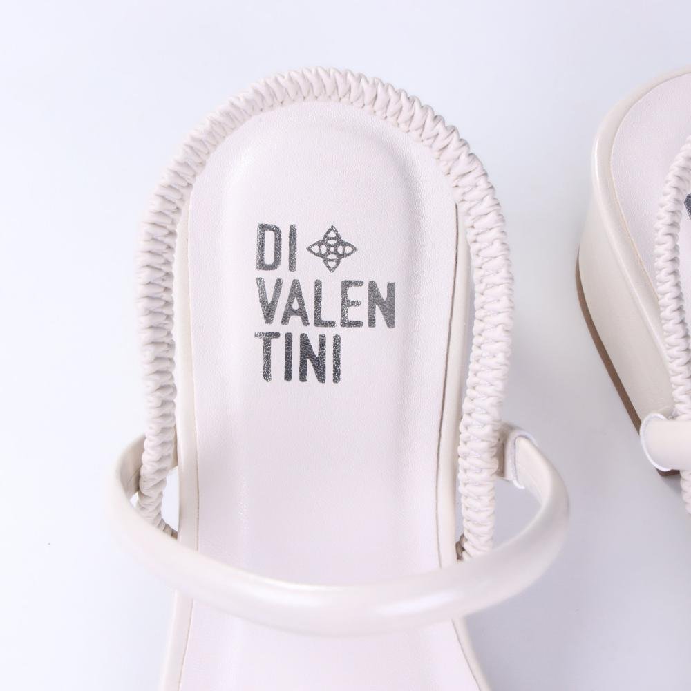 Sandália Di Valentini Feminina 5303.11503 Off White Branco 4