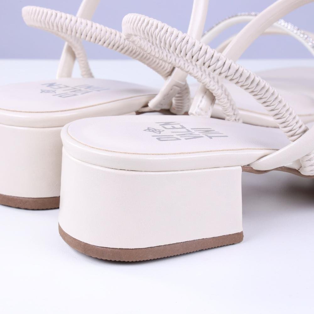 Sandália Di Valentini Feminina 5303.11503 Off White