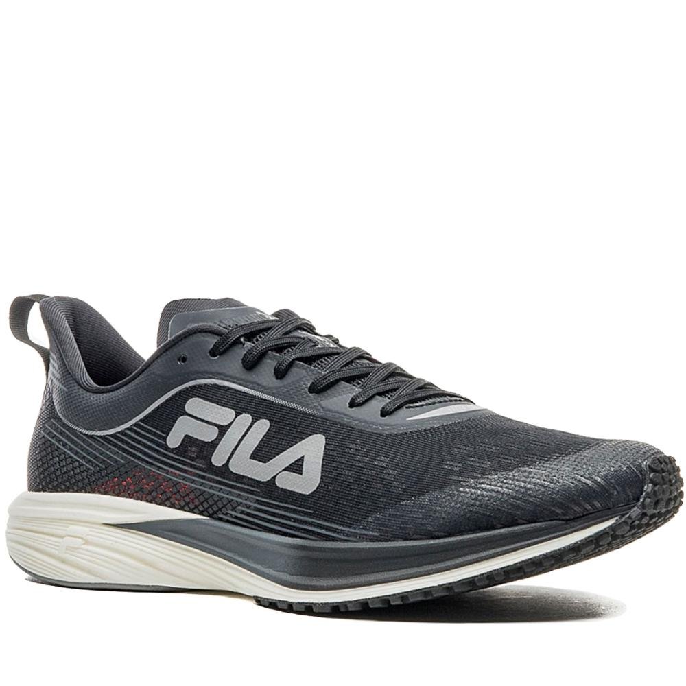 Tênis Masculino Fila Frame Preto Cinza 4