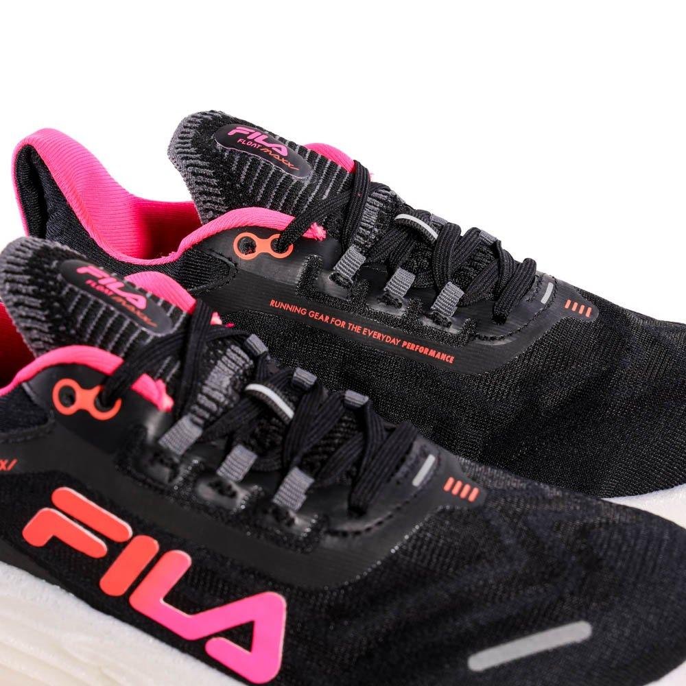 Tênis Feminino Float Maxxi Preto Rosa Preto 4