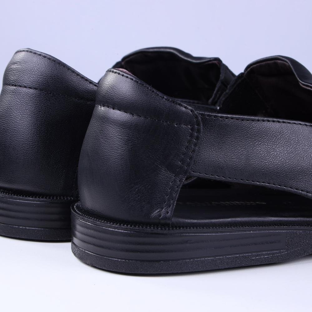 Sandália Masculina Italianinho 10340503 Preto Preto 6