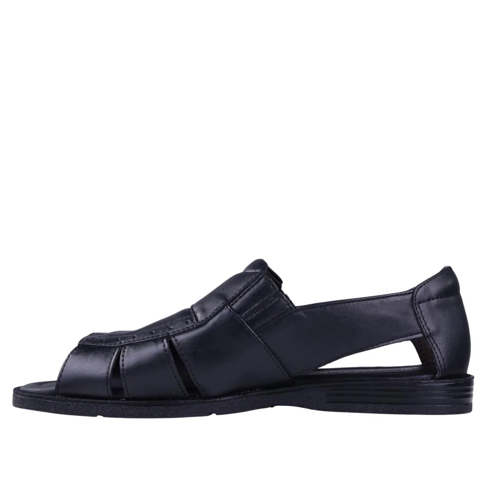 Sandália Masculina Italianinho 10340503 Preto Preto 9