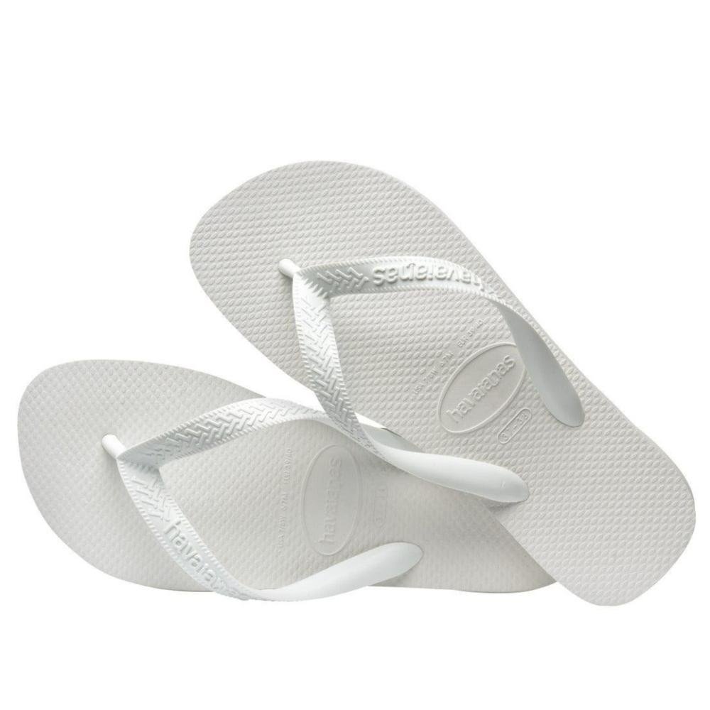 Chinelo Havaianas Top. Branco Branco 5