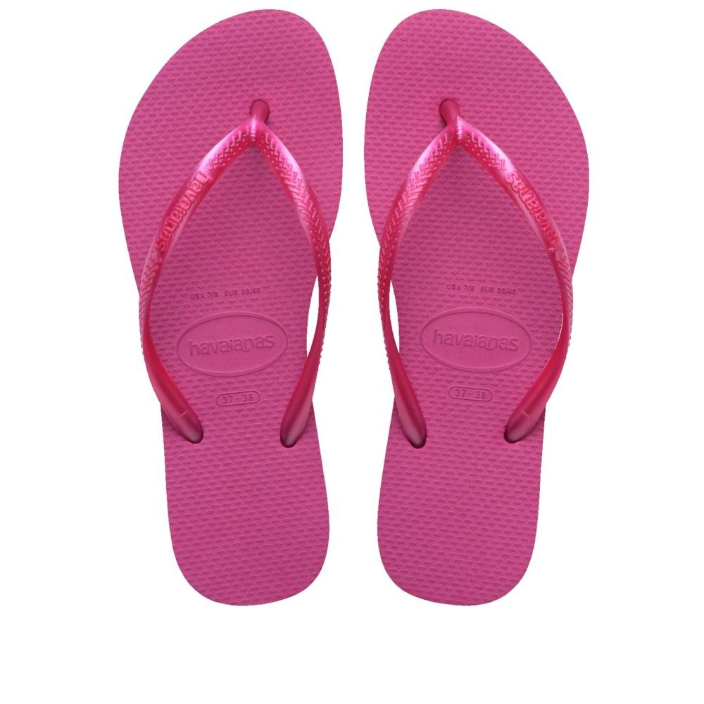 Chinelo Feminino Havaianas Slim Rosa