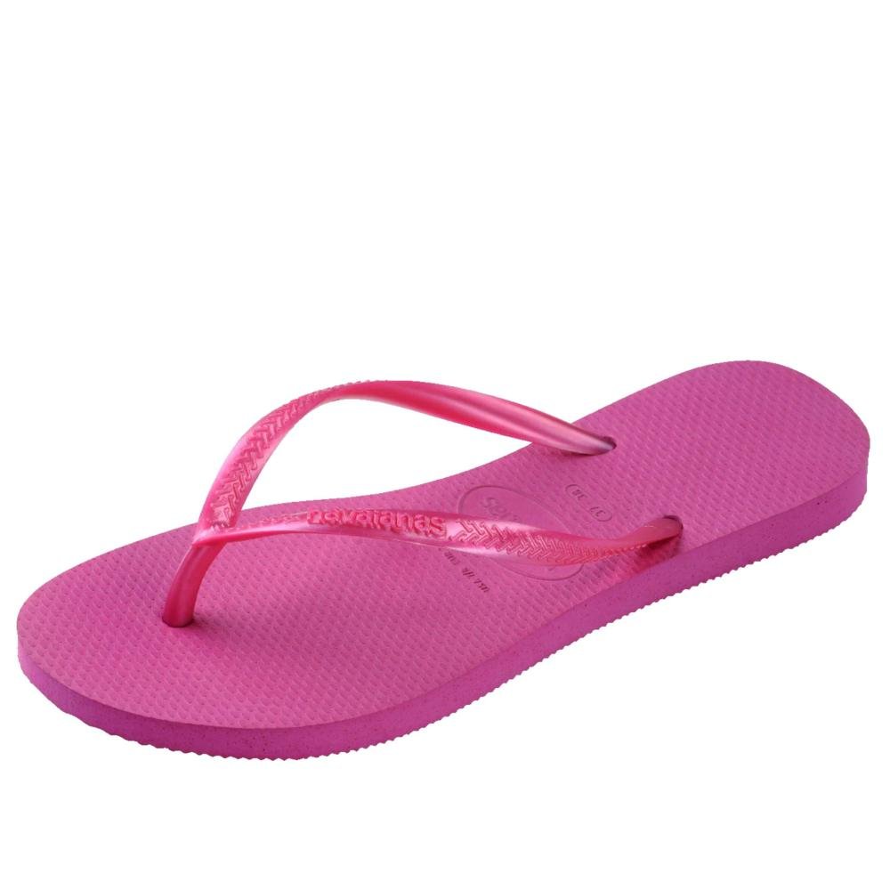 Chinelo Feminino Havaianas Slim Rosa Rosa 3