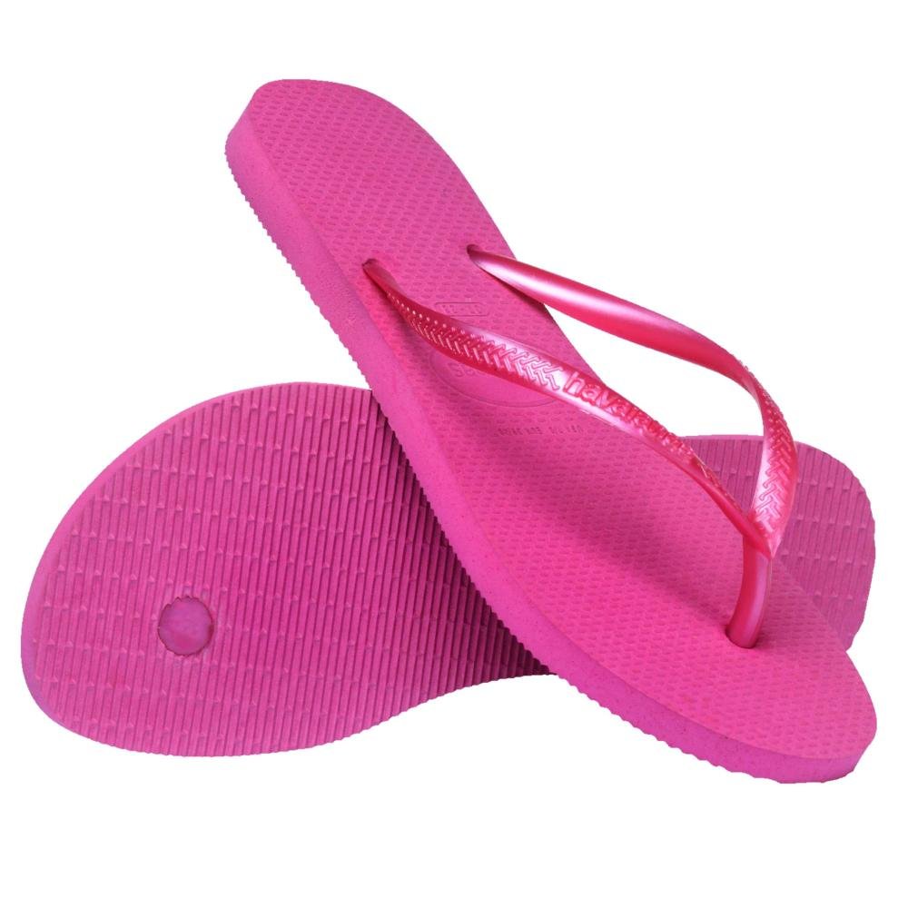 Chinelo Feminino Havaianas Slim Rosa Rosa 4