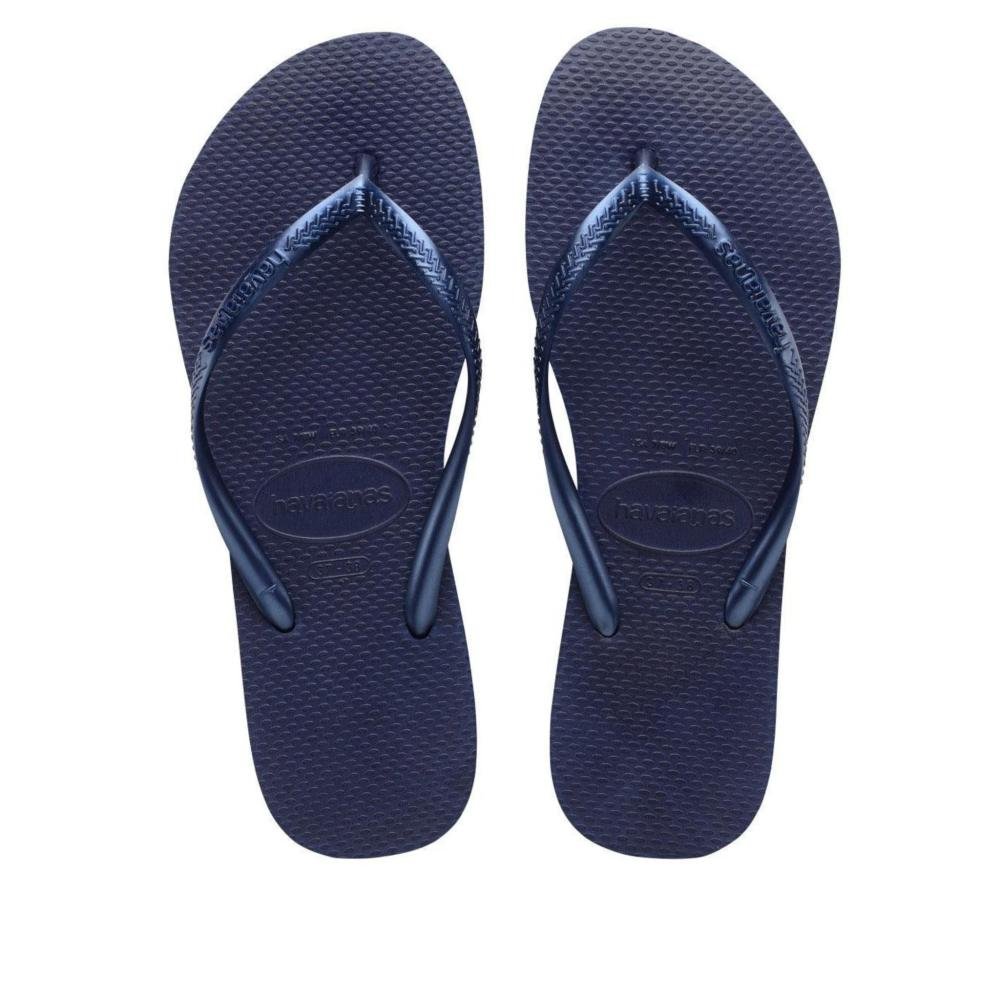 Chinelo Feminino Havaianas Slim Marinho
