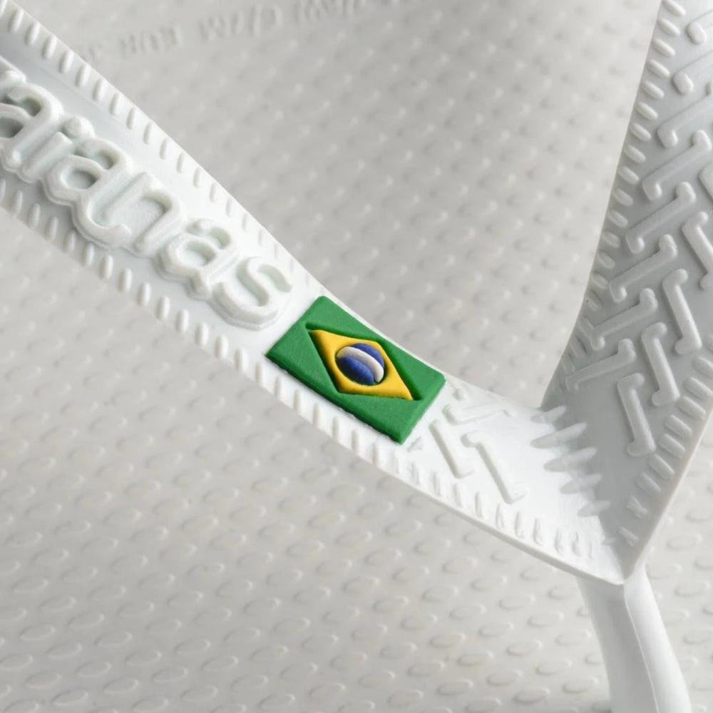 Chinelo Havaianas Brasil Branco Branco 3