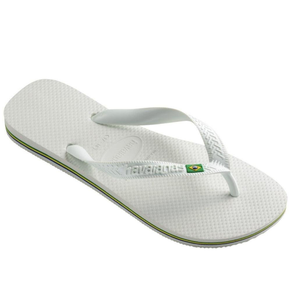 Chinelo Havaianas Brasil Branco Branco 4
