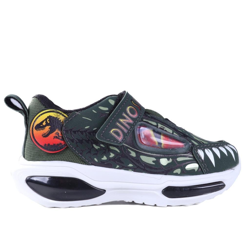 Tênis Infantil Led Menino Mini-Pe 2522 Verde