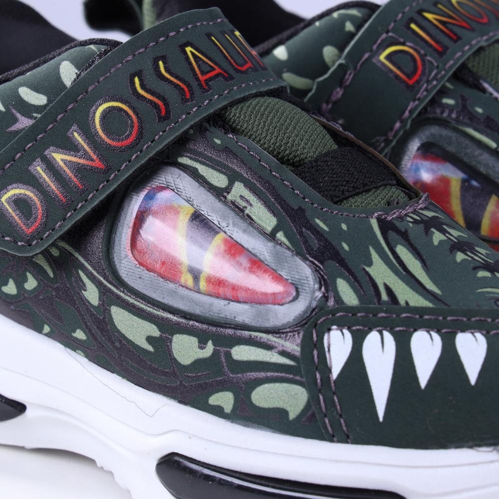 Tênis Infantil Led Menino Mini-Pe 2522 Verde Verde 3