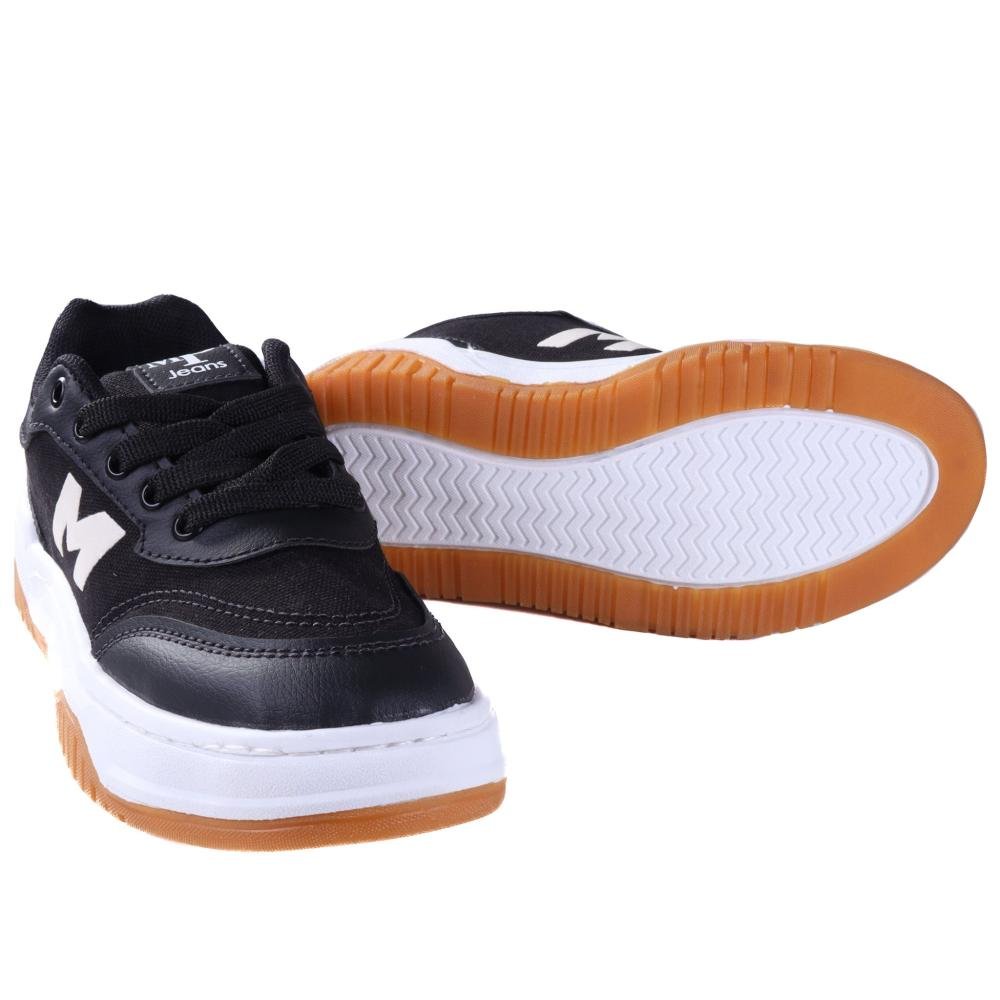 Tênis Infantil Menino Mini-pé 2524 Preto Preto 5