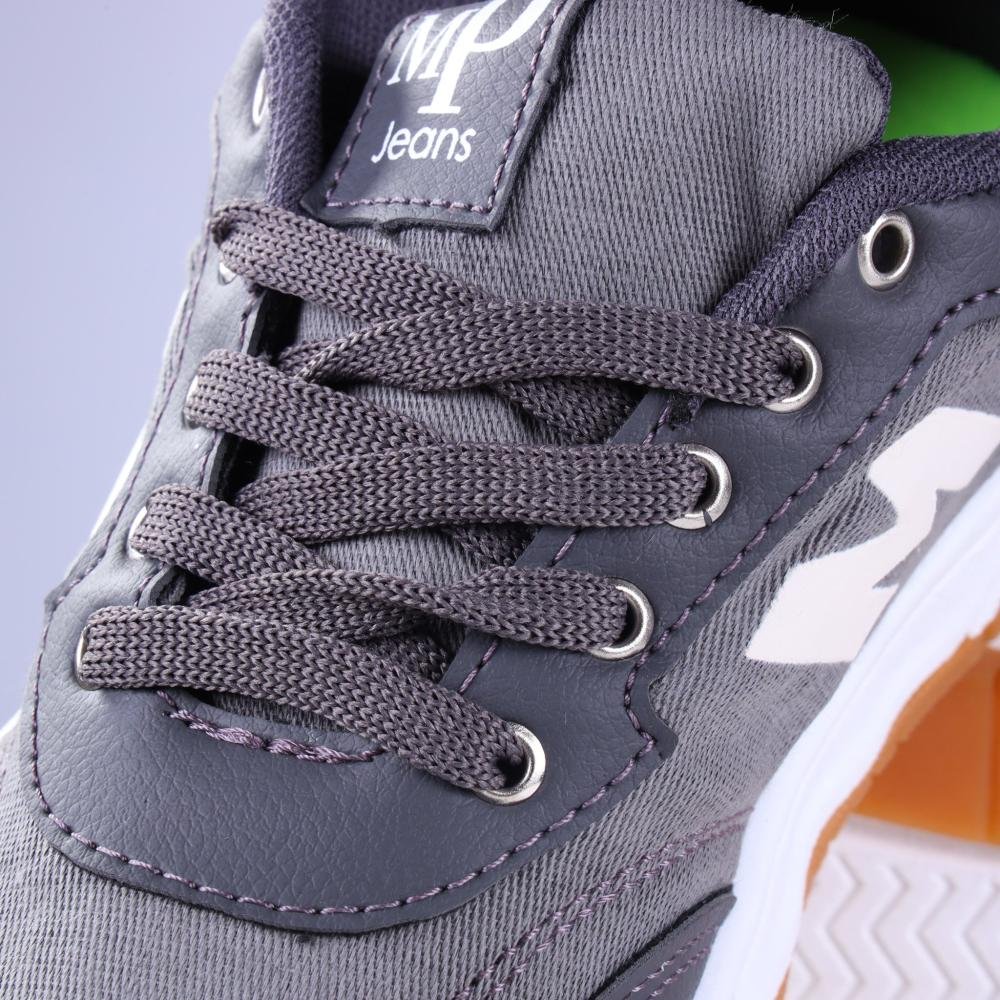 Tênis Infantil Menino Mini-pé 2524 Grafite Cinza 5