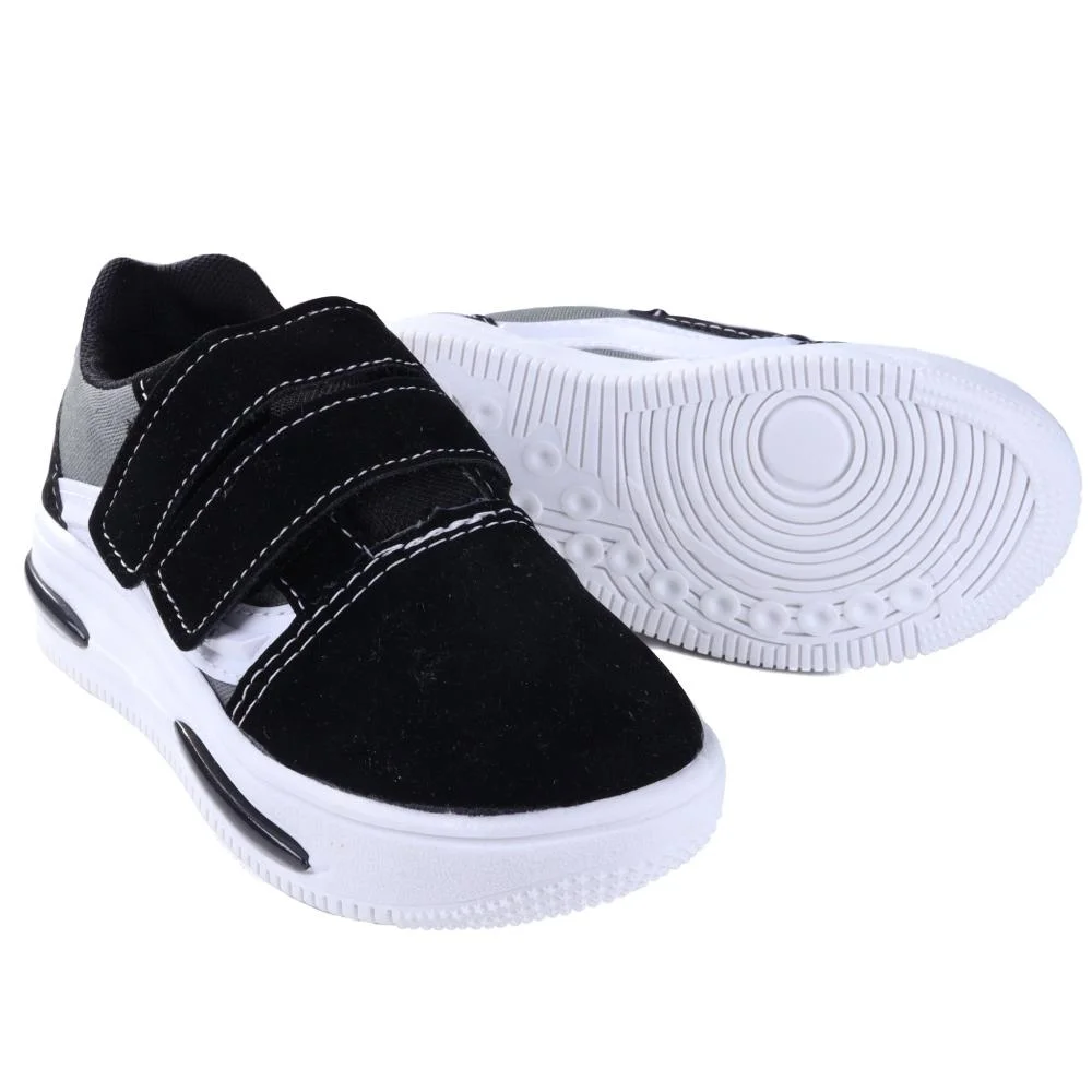 Tênis Infantil Menino LED Mini-pé 2515. Preto/Grafite Preto 5